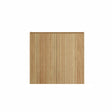 Rectangular fluted cabinet on a white background