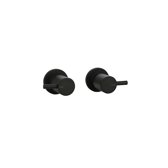 matte black wall top assembly