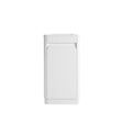 Mini Hartelle 470mm Matte White Floor Standing Vanity - Fluted