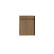 Mini Ravia 450mm Harvest Oak Wall Hung Vanity - Fluted