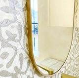 Noosa 900×450 mm Tuffi Mirror – Gold Frame