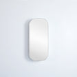 olivia matte white shaving cabinet front view