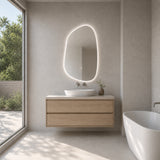 Onda Aysmmetric LED Mirror Frameless