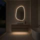 Onda Aysmmetric LED Mirror Frameless
