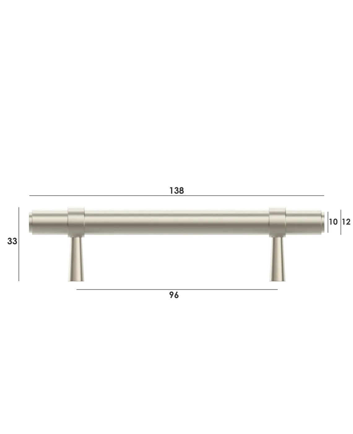 Astor Brushed Nickel Handle