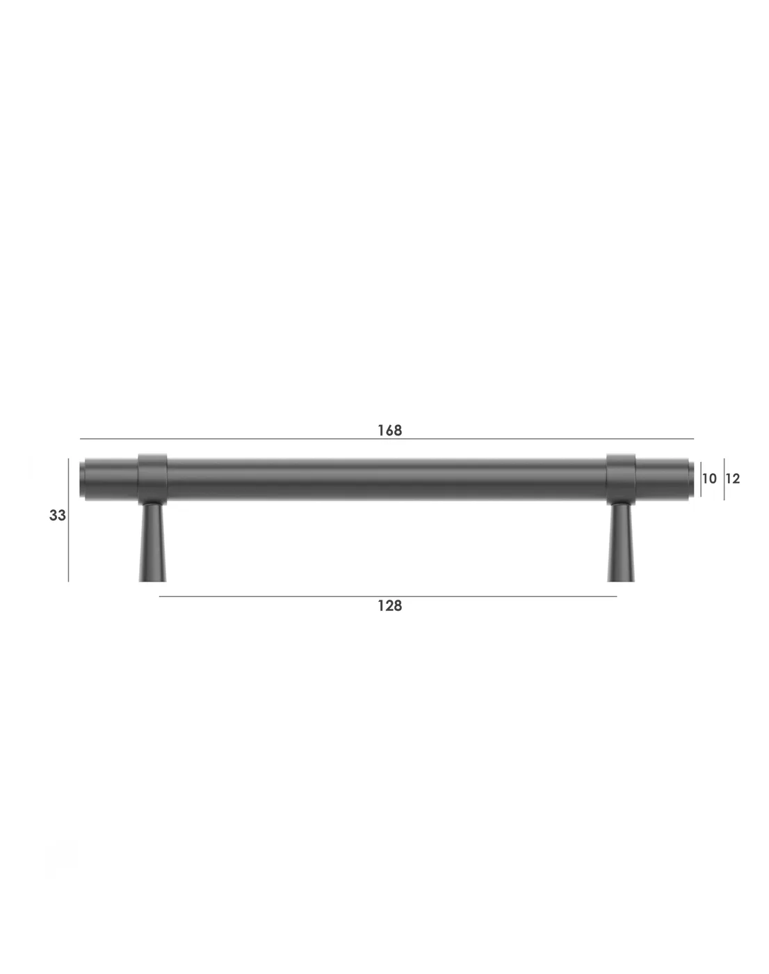 Astor Gunmetal Handle