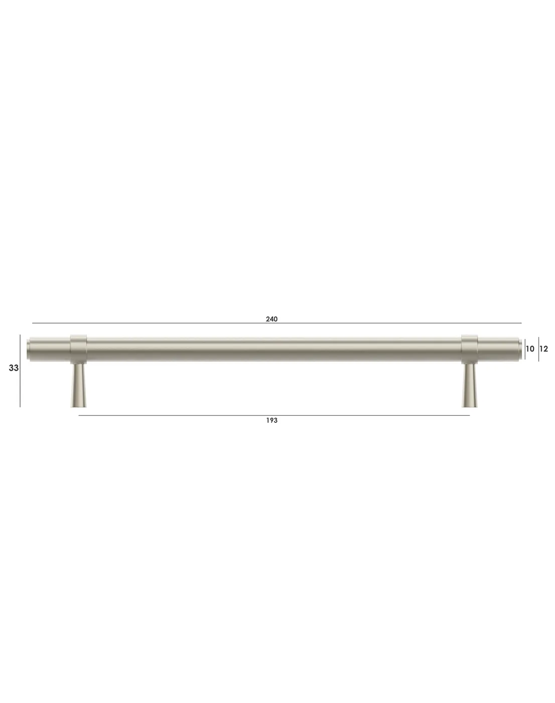Astor Brushed Nickel Handle