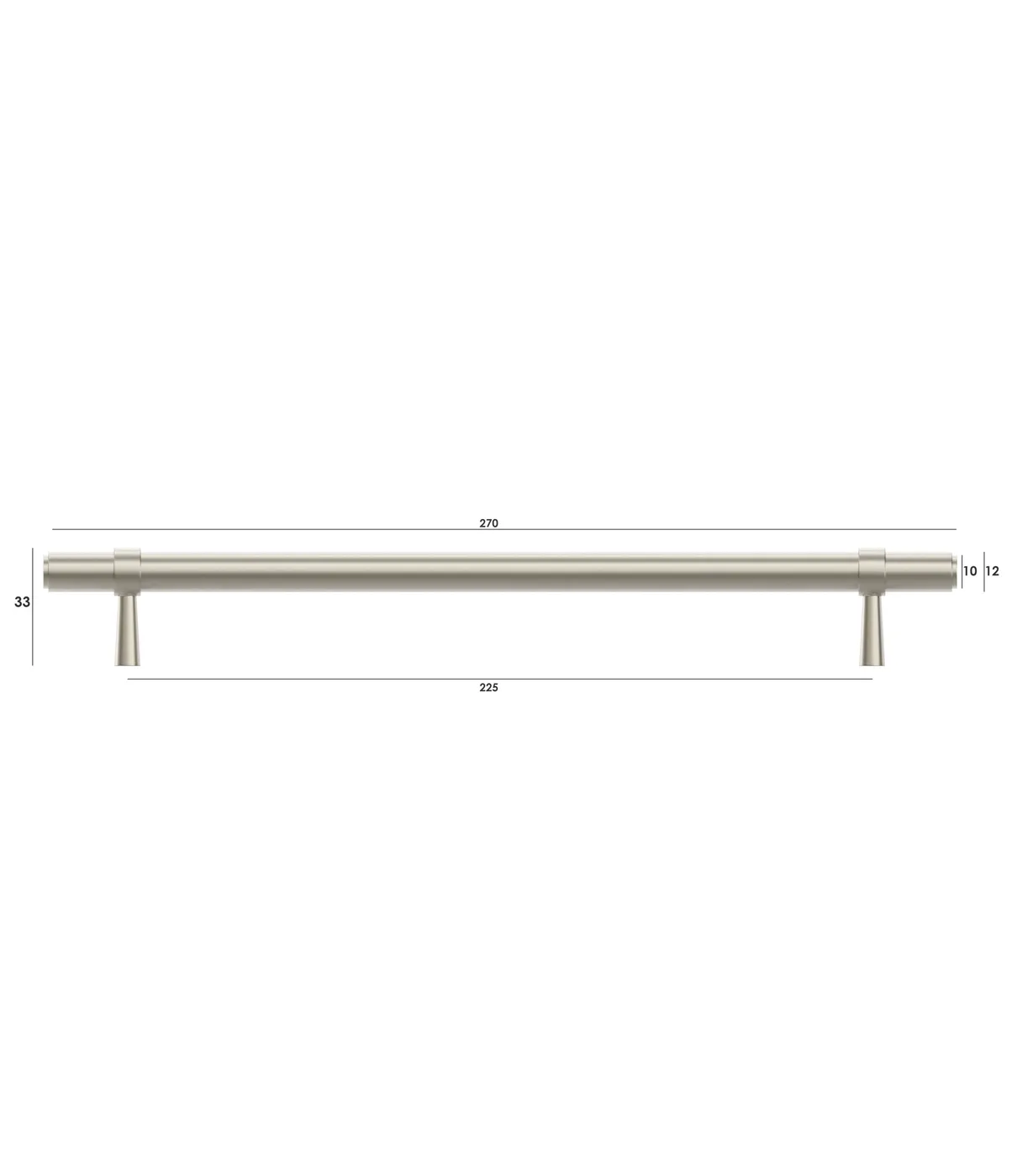 Astor Brushed Nickel Handle