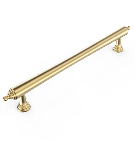 Heirloom Brushed Brass Handle 202mm