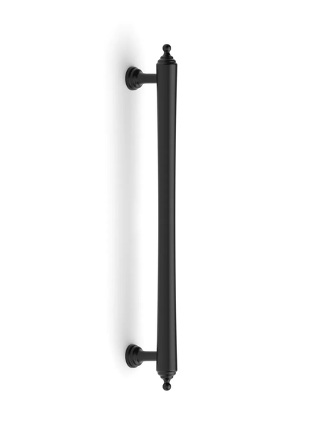 Heirloom Matte Black Handle 202mm vertical
