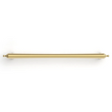 Heirloom Brushed Brass Handle 233mm horizontal