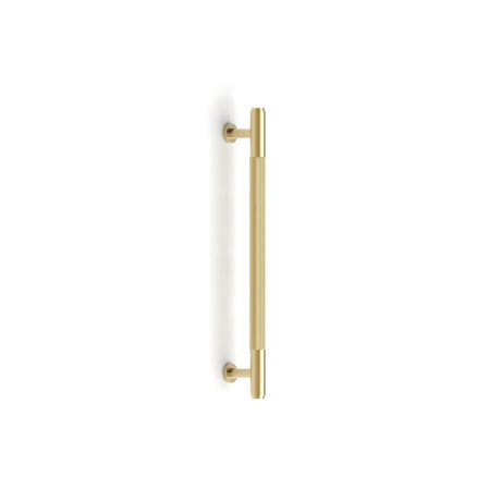 Soho Brushed Brass Handle 225mm vertical view