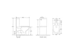 Oxford Gloss White Back To Wall Toilet