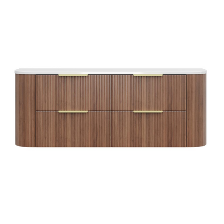 CETO Artis-D 1500mm Prime Oak Wall Hung Vanity with white background