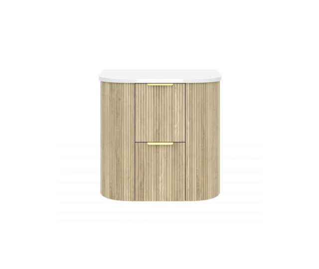 CETO Artis-D 600mm Classic Oak Wall Hung Vanity