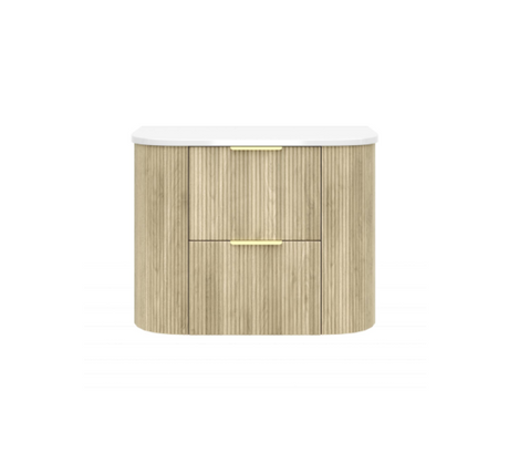 CETO Artis-D 750mm Classic Oak Wall Hung Vanity
