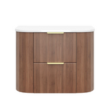 CETO Artis-D 750mm Prime Oak Wall Hung Vanity with white background