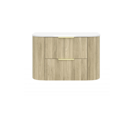 CETO Artis-D 900mm Classic Oak Wall Hung Vanity