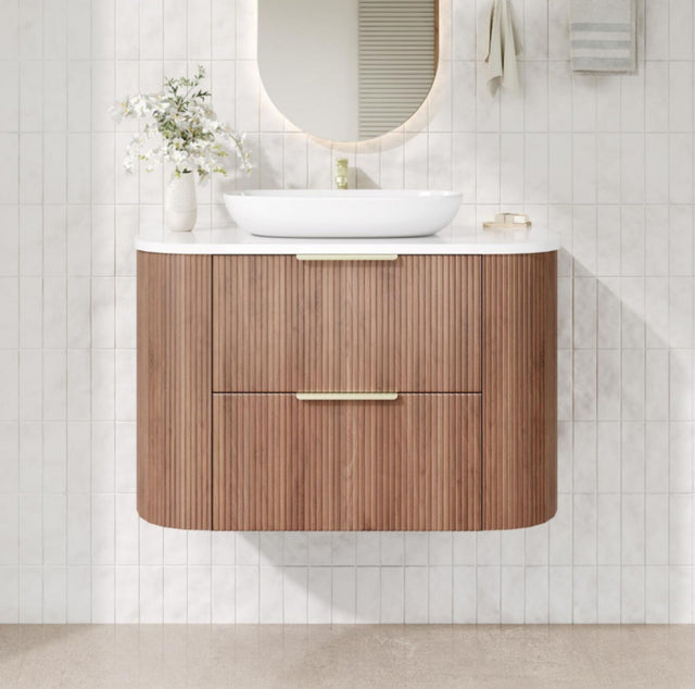 CETO Artis-D 900mm Prime Oak Wall Hung Vanity