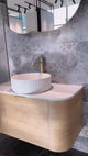 Marlo Round 400x400x125 Fluted Basin