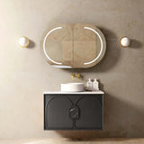 Laguna Mark II 900mm Black Oak Vanity