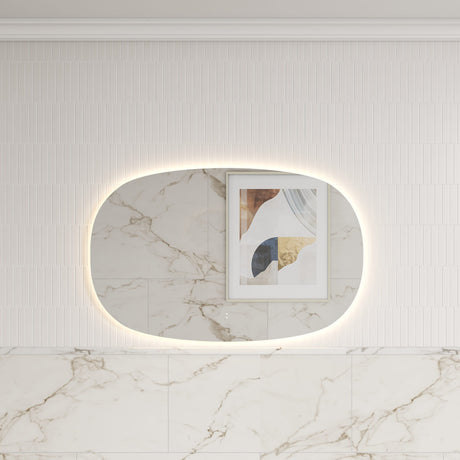 Valmont 1100mm Horizontal LED Mirror - Frameless