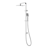 Sanctuary Overhead Shower Hand Rail-Combo - Square Black