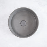 ARLO Round Concrete Basin - Matte Grey