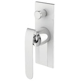 EVA Shower/Wall Diverter Mixer - Chrome