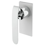 Eva Shower/Wall Mixer - Chrome & White