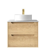 Byron Vanity 600mm - Wood Grain Oak