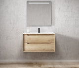 Byron Vanity 900mm - Wood Grain Oak