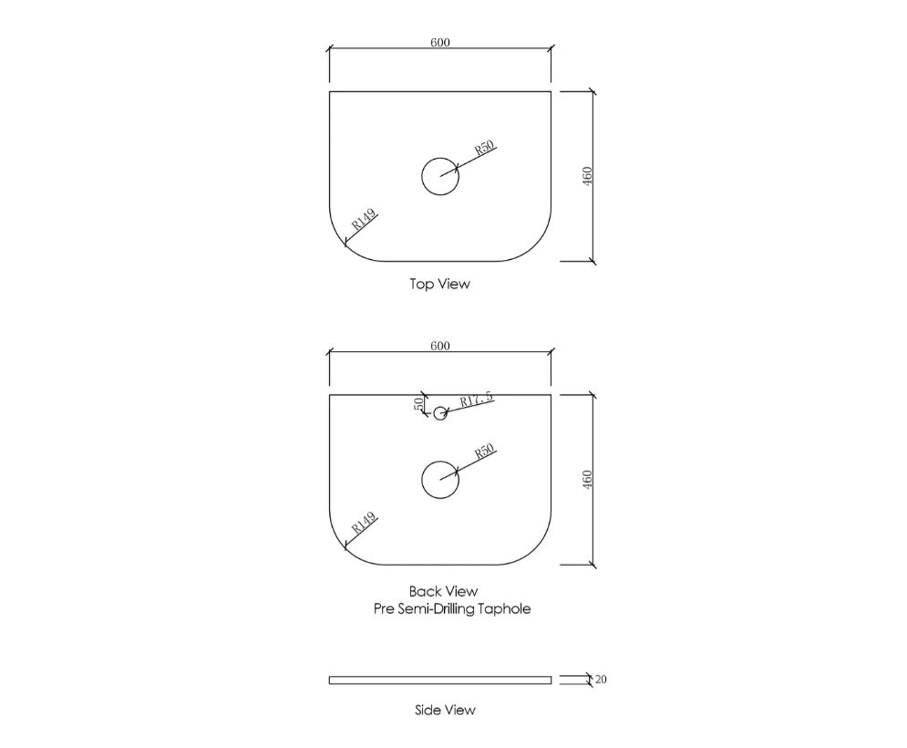 Taphole drawing