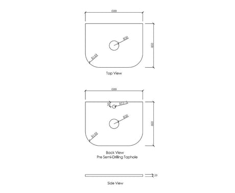 Taphole drawing