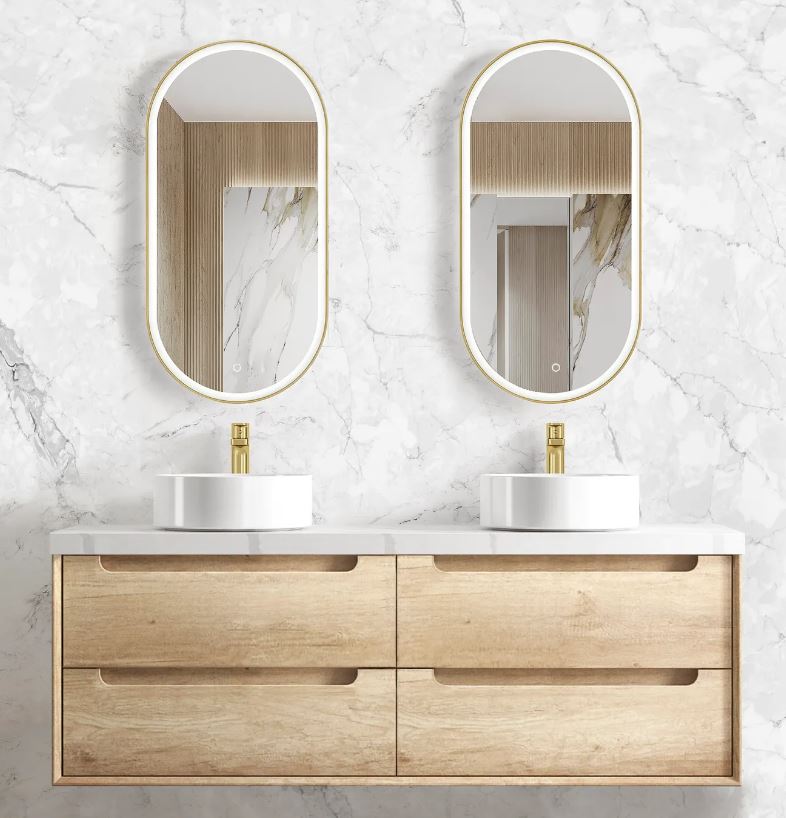 Byron Vanity 1500mm - Wood Grain Oak