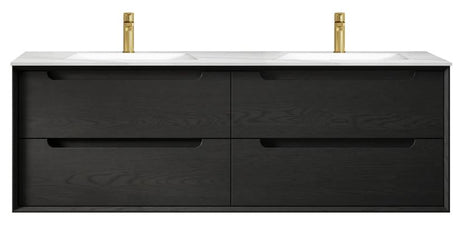 Byron Vanity 1500mm - Black Oak