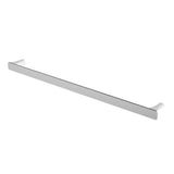 EVA Single Towel Rail (650mm White & Chrome)