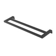 HALE Double Towel Rail 650mm black