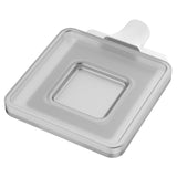 EVA Soap Holder (White & Chrome)