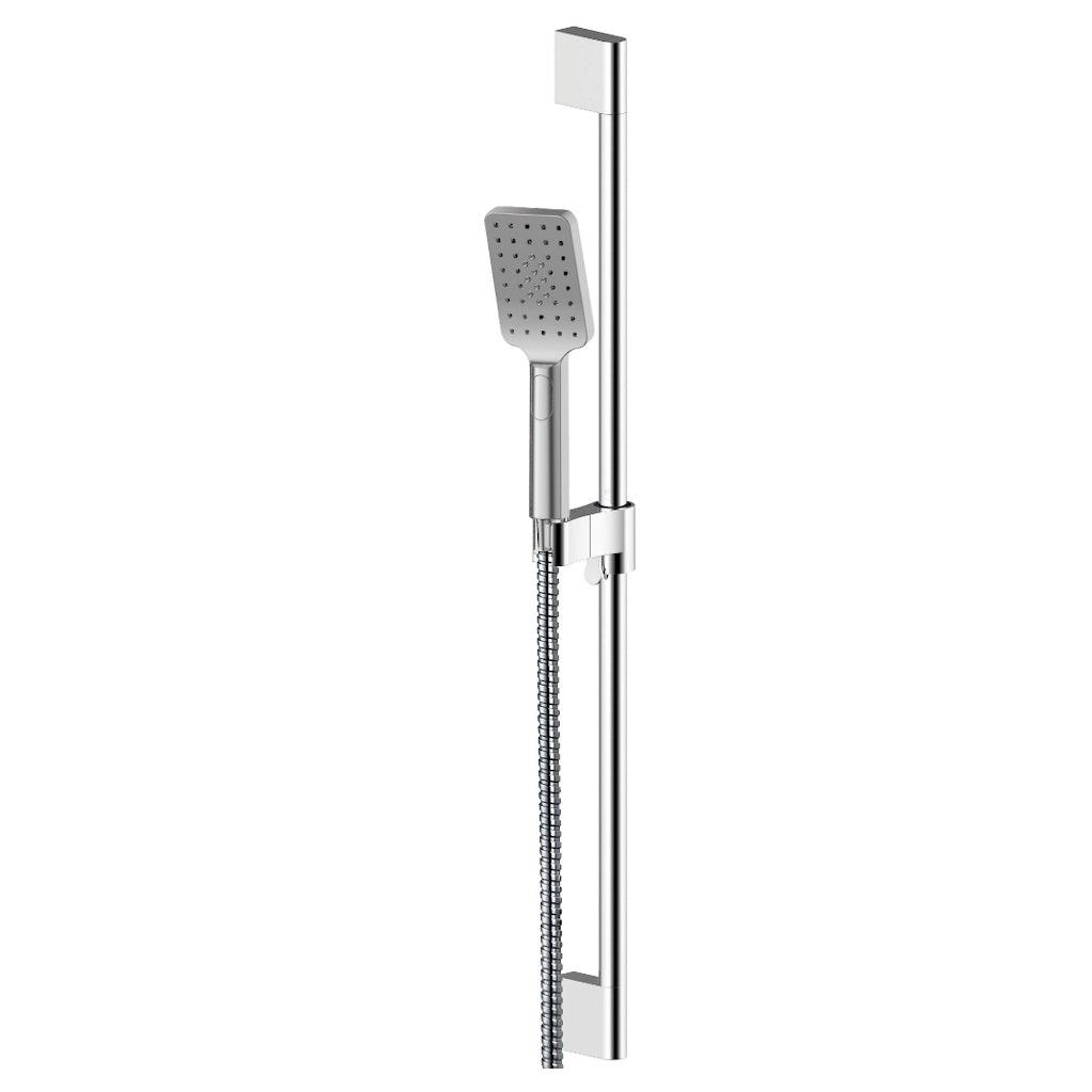 Sanctuary Hand Shower Rail - Square Chrome