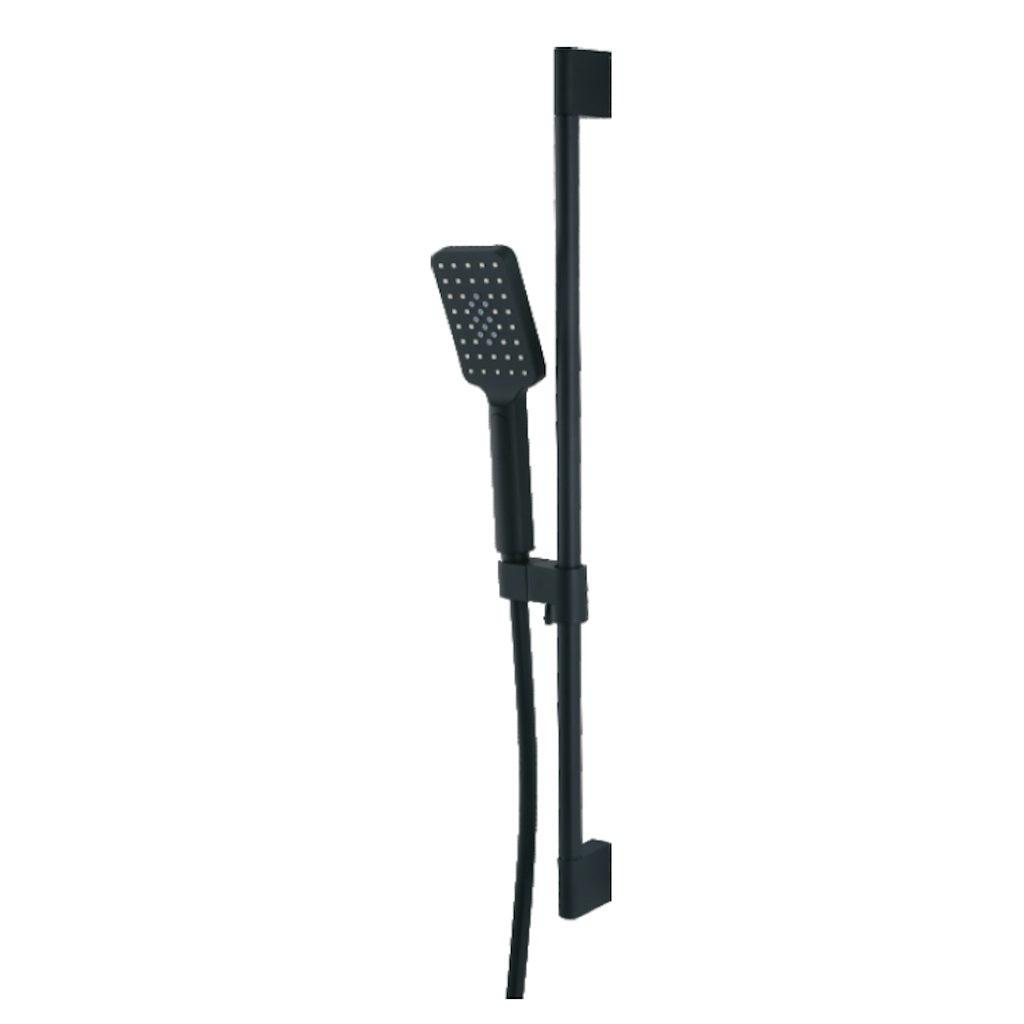 Sanctuary Hand Shower Rail - Square Black