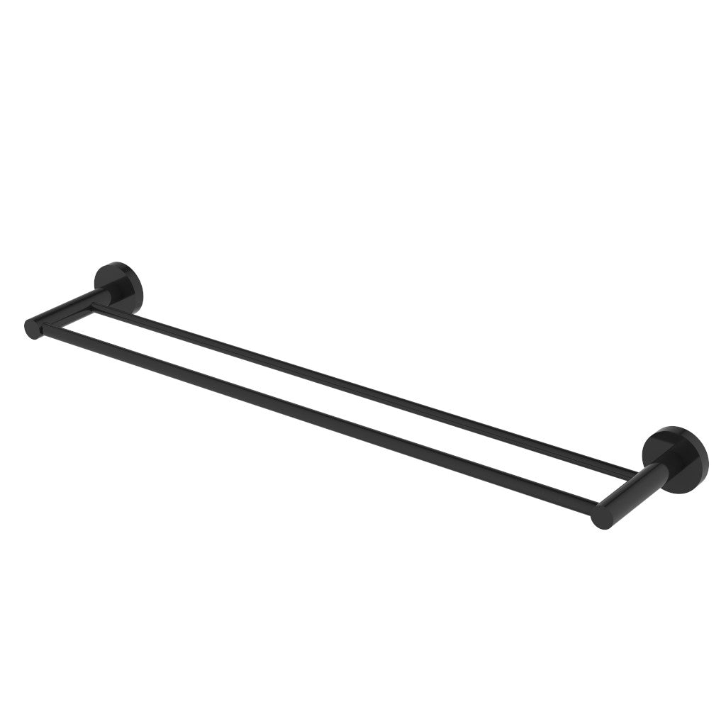 SYDNEY Double Towel Rail (Matte Black)