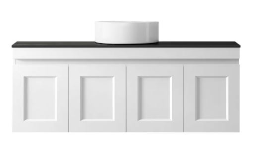 Hampton MKII Vanity 1200mm - Matte White