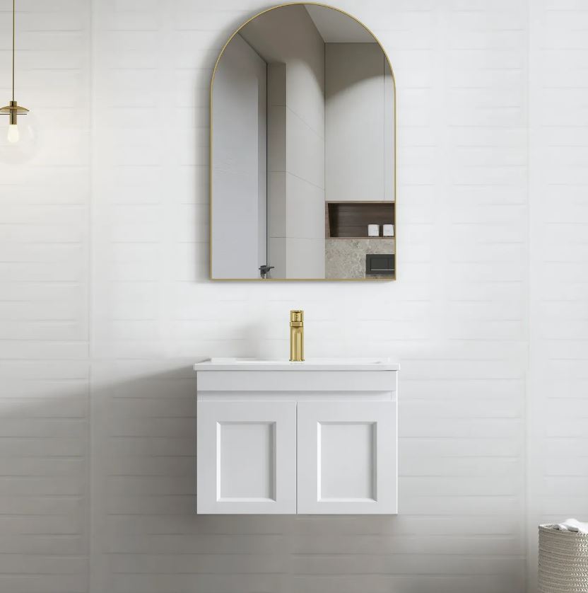 Hampton MKII Vanity 600mm - Matte White