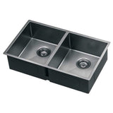 Zen Double Kitchen Sink 760mm - Gunmetal