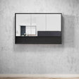 Marlo Shaving Cabinet 1200mm – Matte Black