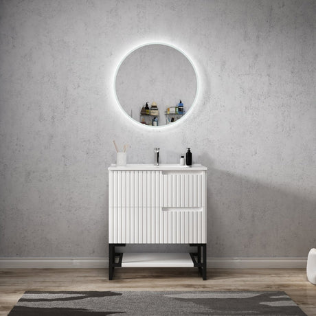 Noosa Vanity 750mm - Matte White