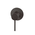 Pentro Shower Mixer with Thin Plate (65mm) gun metal grey