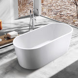 ISLA Freestanding Oval Bath 1500mm - No Overflow