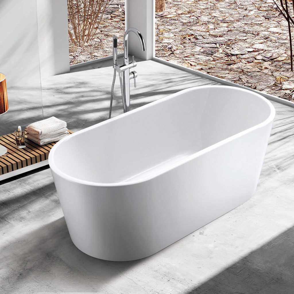 ISLA Freestanding Oval Bath 1700mm - No Overflow